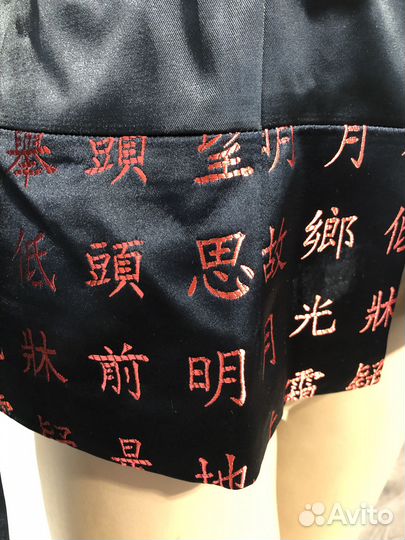 Пиджак китайский черный