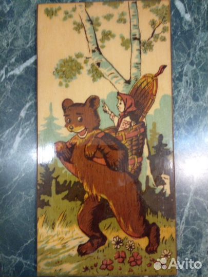 Картина на дереве СССР