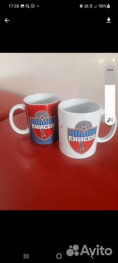 Кружка фарфор фк Енисей