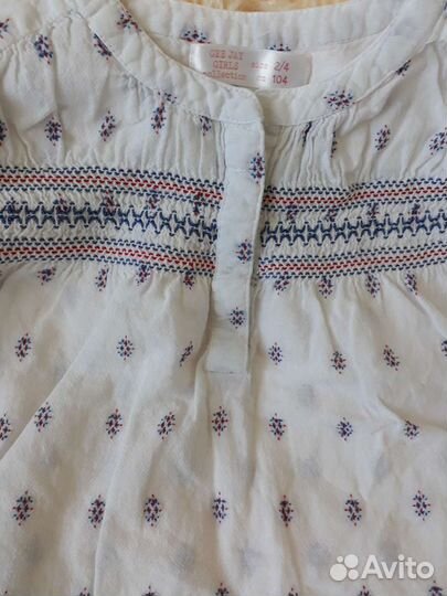 Рубашка для девочки