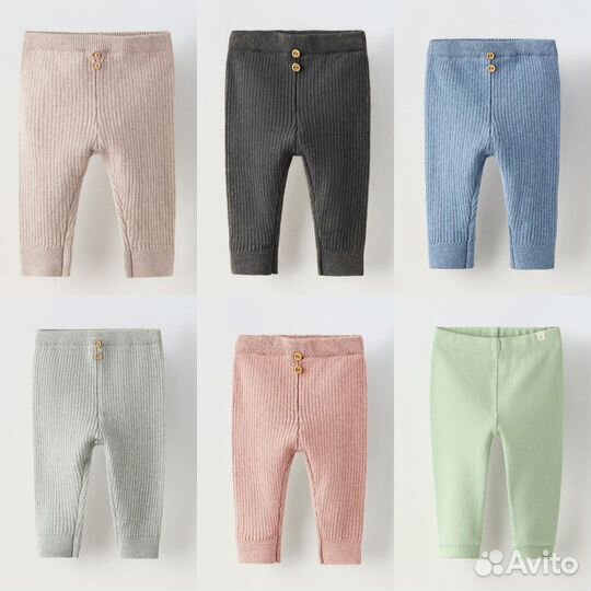 Новые леггинсы Zara baby, 74, 80, 86