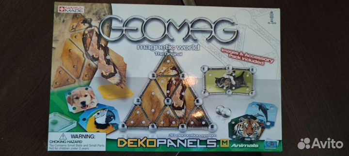 Новый магнитный конструктор Geomag, Швейцария