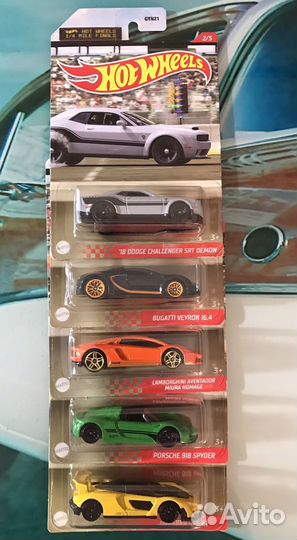 Hot wheels модели 1/64, полный сет 1/4 мили