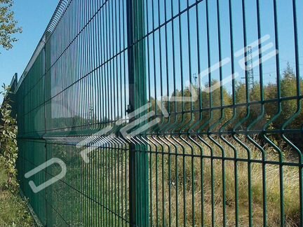 Забор 3D сетка, 3Д панель 2,7х1,94м д.3,8мм