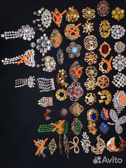 Броши СССР красивые