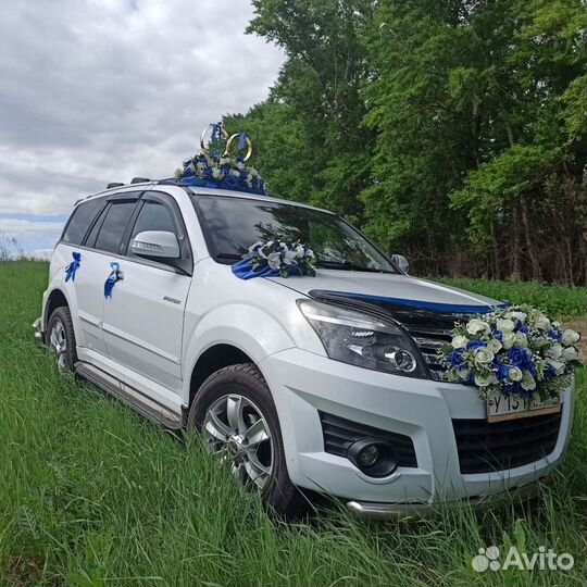 Свадебные украшения на машину