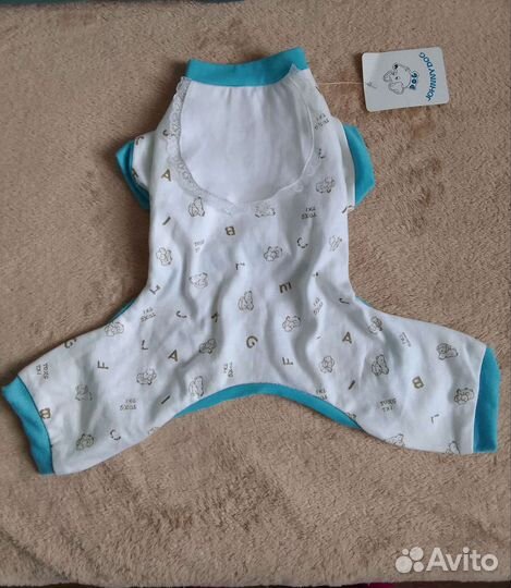 Комбинезон-пижама для собак мелких пород и кошек