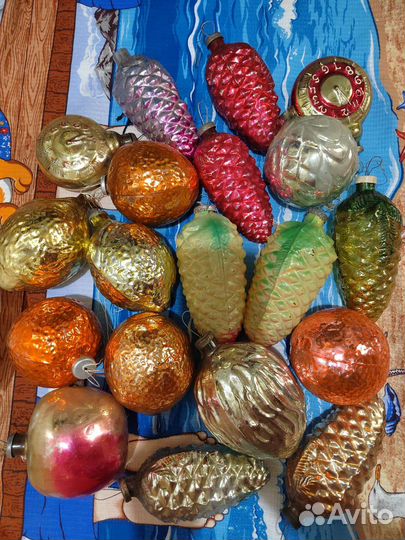 Елочные игрушки СССР