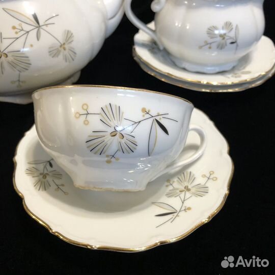 Сервиз чайный H & C Чехословакия