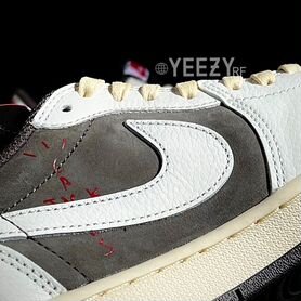 Кроссовки Travis Scott Jordan 1 Low Reverse Mocha