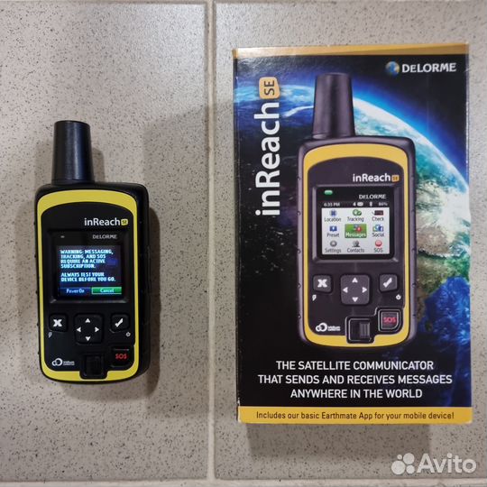 Спутниковый коммуникатор Delorme Inreach SE