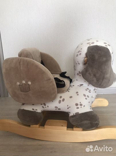 Детская игрушка качалка собачка