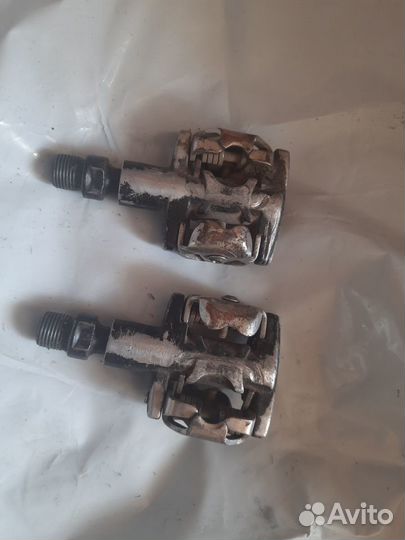 Педали для велосипеда, контактные SPD