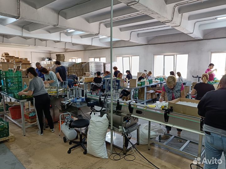 Ручная фасовка, упаковка продукции, стикеровка