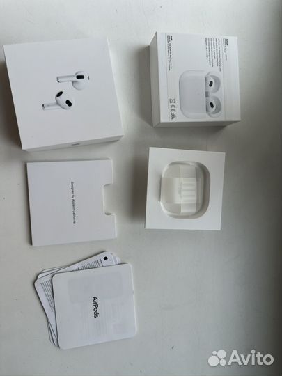 Коробка от airpods 3