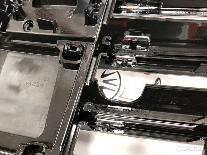 Решетка Mercedes S-class w222 S65 хром