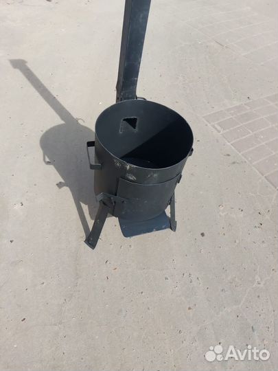 Казан чугунный узбекский и печь для казана