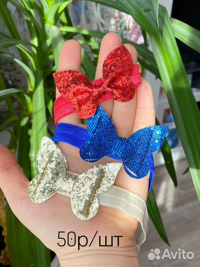 Повязки на голову для малышки