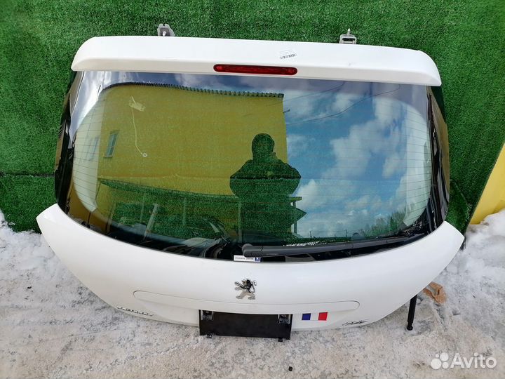 Дверь 5-я (дверь багажника) Peugeot 207 WC