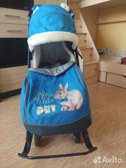 Санки коляска ника 7 2