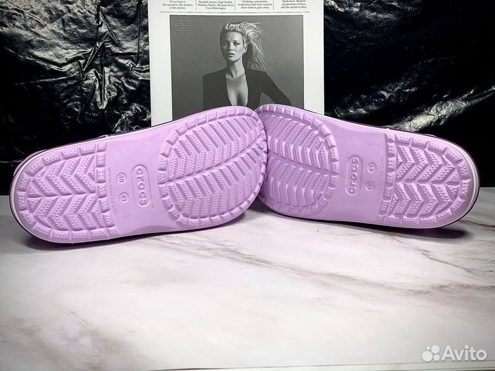 Crocs сабо фиолетовый 36-37 размер