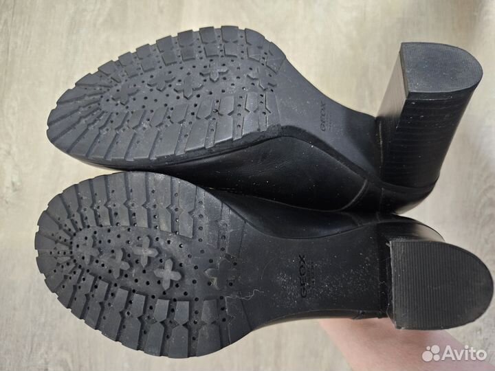 Ботильоны натуральная кожа geox 36