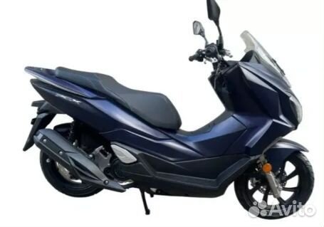 Скутер X-motors PCX - 200cc(replica Honda PCX)blue