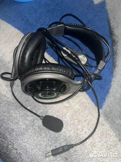 Наушники с микрофоном genius