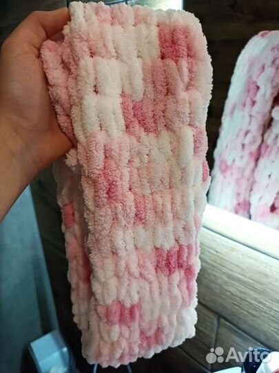 Вязаный шарф снуд