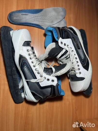 Коньки bauer reactor 9000 вратарские