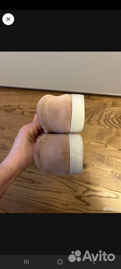 Лоферы жен 37-38 натур