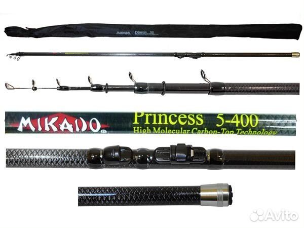 Удилище телескопическое Micado princess карбон