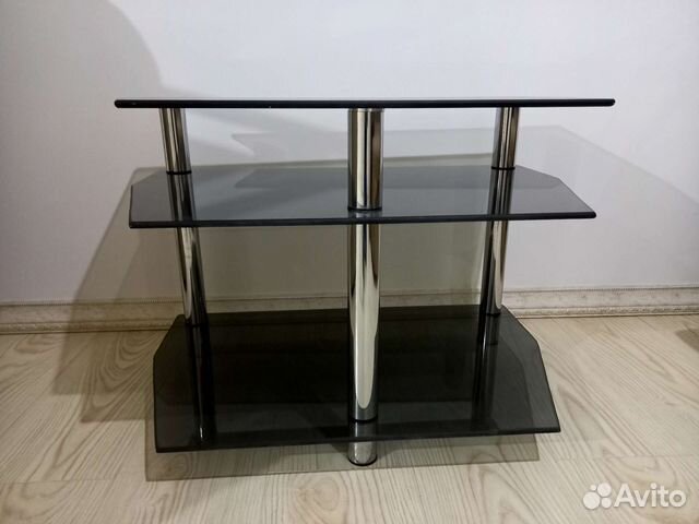 Стеклянная тумба