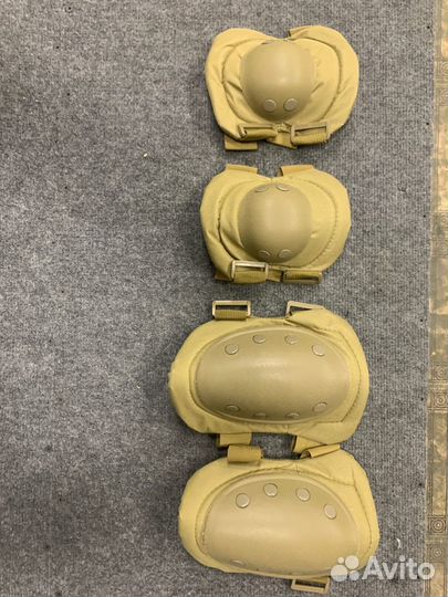Тактические Наколенники + налокотники Песок
