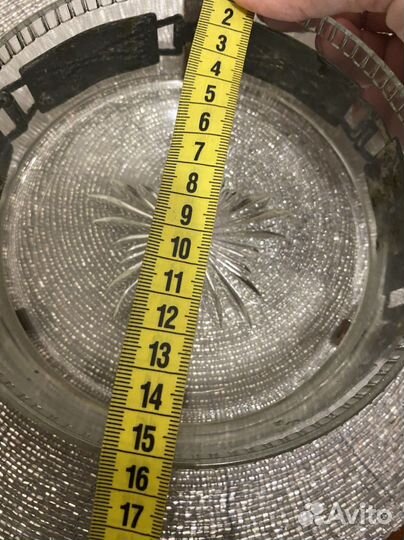 Ваза для орешков хрусталь