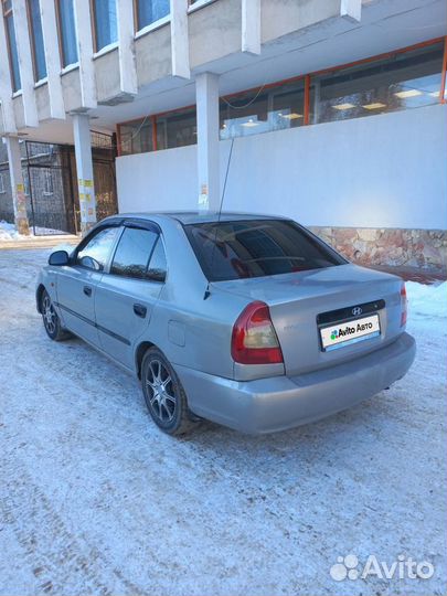 Hyundai Accent 1.5 МТ, 2008, 240 000 км