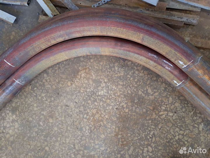 Гибка профильной и круглой трубы от 57 до 325мм