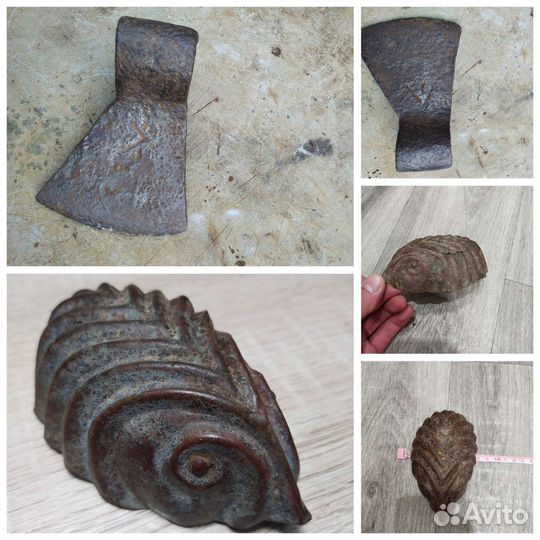 Старинный топор +предмет