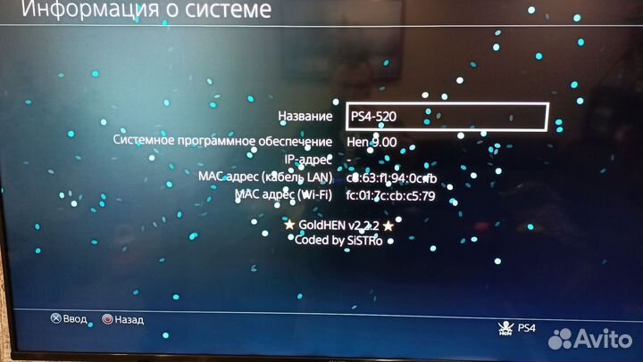 Sony PlayStation 4 PRO прошитая HEN 9.0