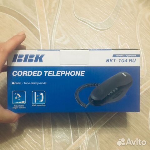 Телефон стационарный bbk bkt 104 ru