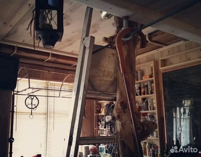 Рында колокол с гравировкой штурвал в подарок вмф