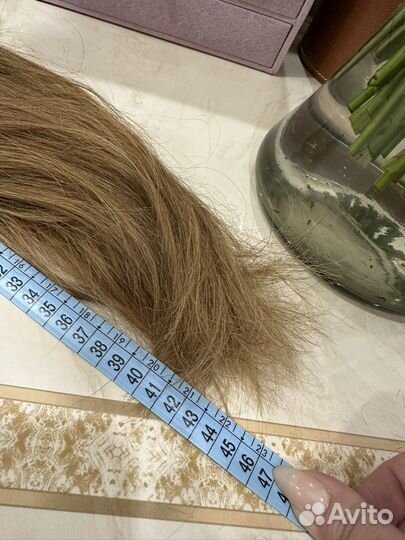 Волосы для наращивания Русые 45 см 255 шт
