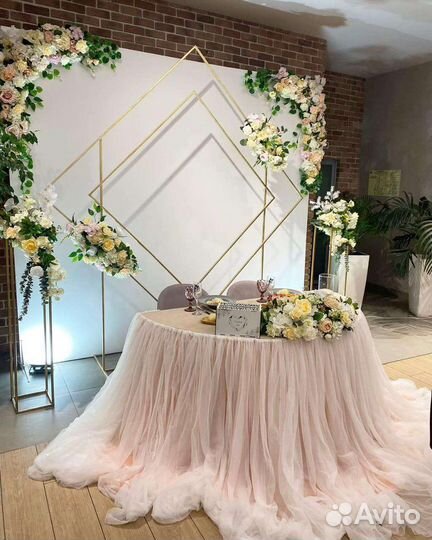 Свадебное оформление