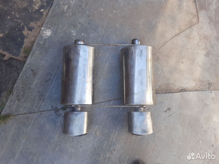 Продам нержавейка глушитель