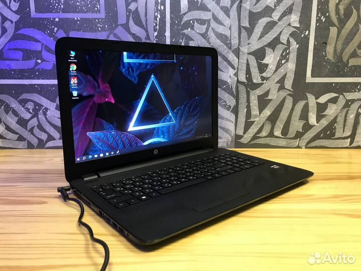 Шустрый ноутбук HP 2видеокарты/6gb/SSD/Full-HD