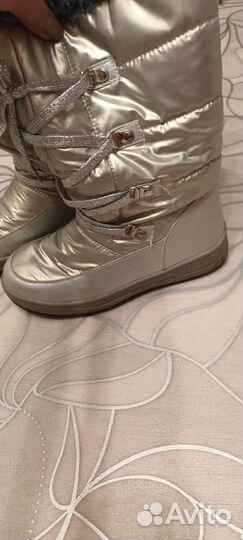 Сапоги зимние для девочки 35 размер