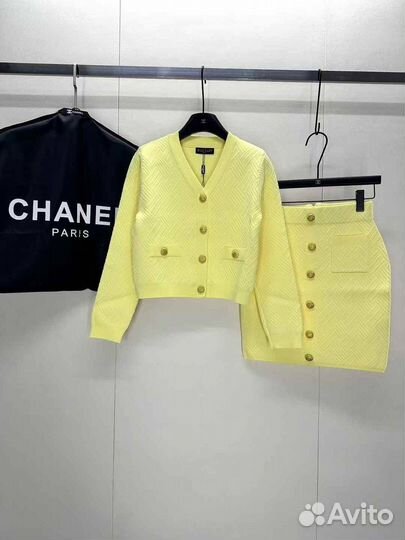 Balmain крстюм с юбкой