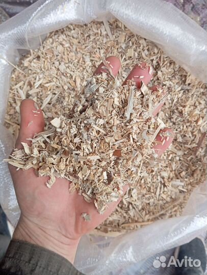 Щепа для мульчи