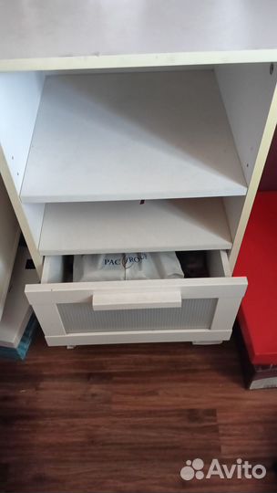 Тумба прикроватная IKEA белая