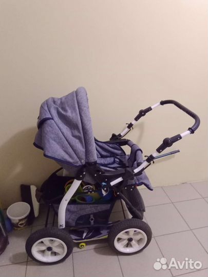 Коляска трансформер 3 в 1 бу